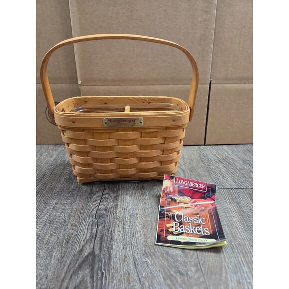 Longaberger Other - 1998 Longaberger Dresden Tour Basket #2 Signed by Family Wooden Dividers Protect